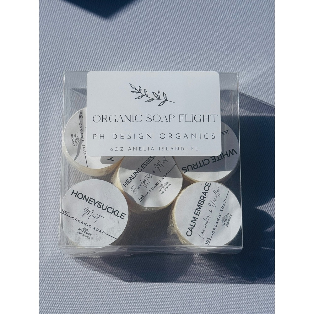 PH Design Organics Organic Soap Flight‎ Bundle set